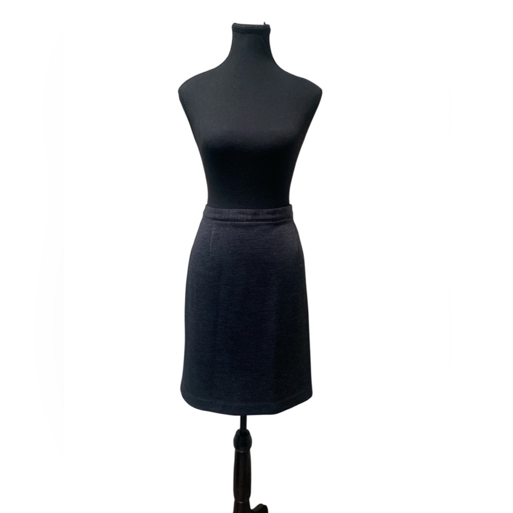 Eddie Bauer Classic Black Pencil Skirt EUC 14